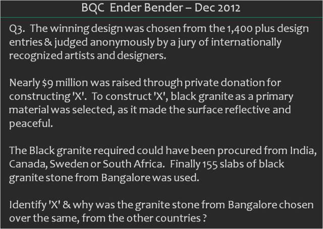 BQC Ender-Bender : Dec 2012